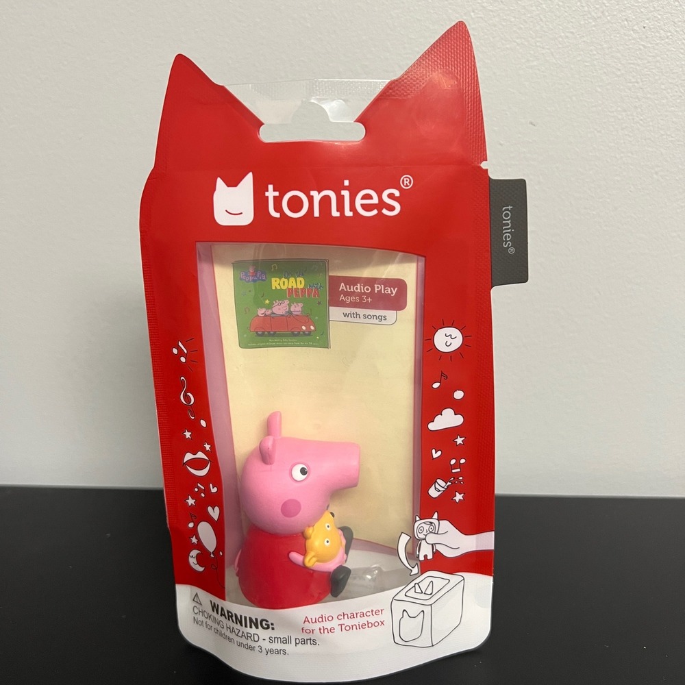 Tonies Peppa Pig On the Road with Peppa Audio Character Figure 10000543 NEW